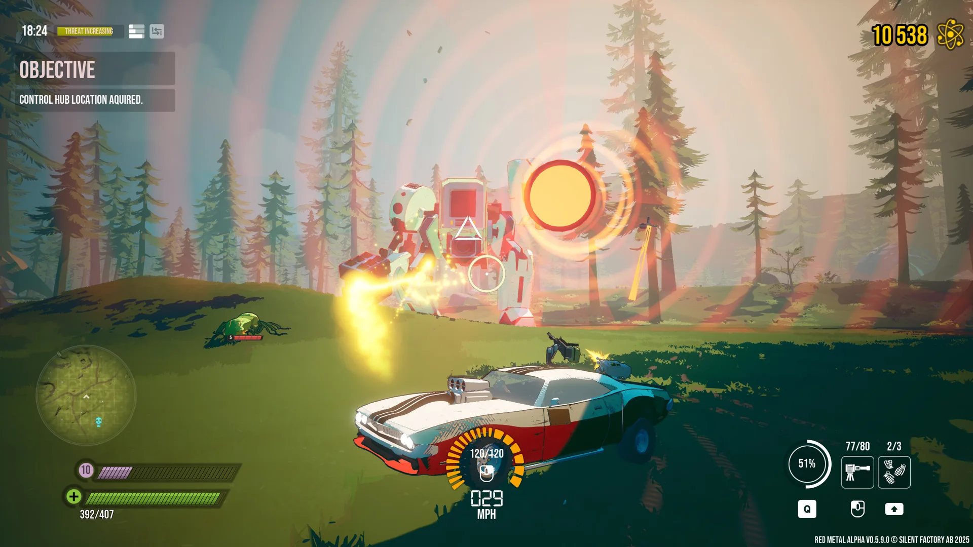 Red Metal — guardian standoff