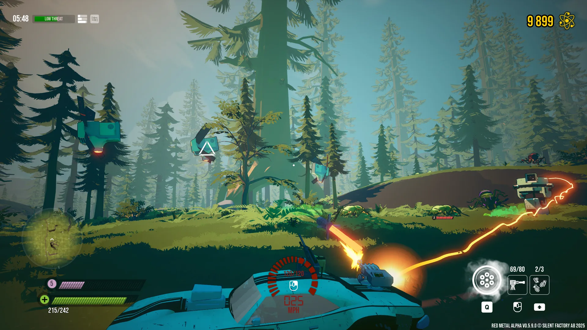 Red Metal — combat run