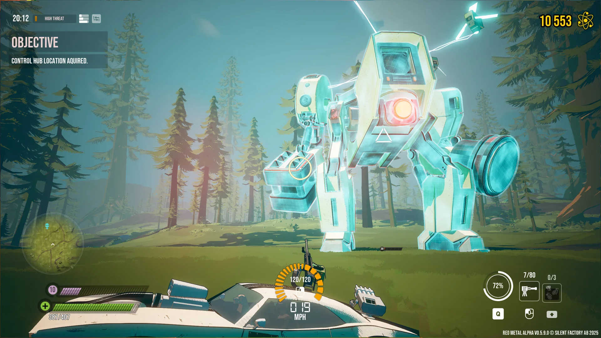 Red Metal — mech encounter